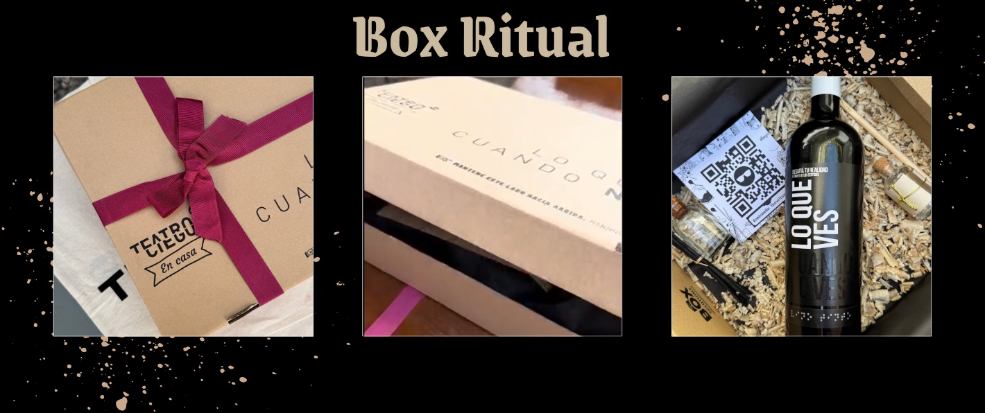 Box Ritual | ¡Fin de año! | Teatro Ciego en Casa